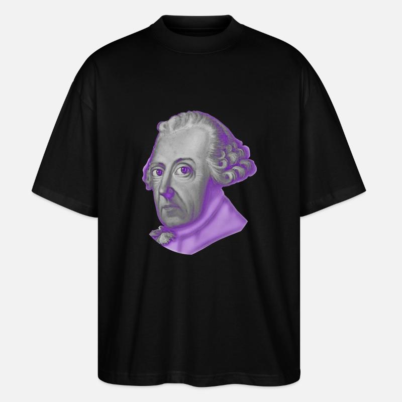 Friedrich II. - Stanley/Stella Oversized Unisex Bio T-Shirt Blaster 2.0 - Schwarz