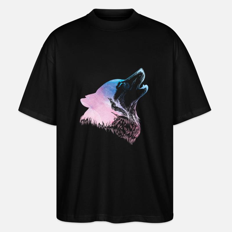 Husky - Stanley/Stella Oversized Unisex Bio T-Shirt Blaster 2.0 - Schwarz