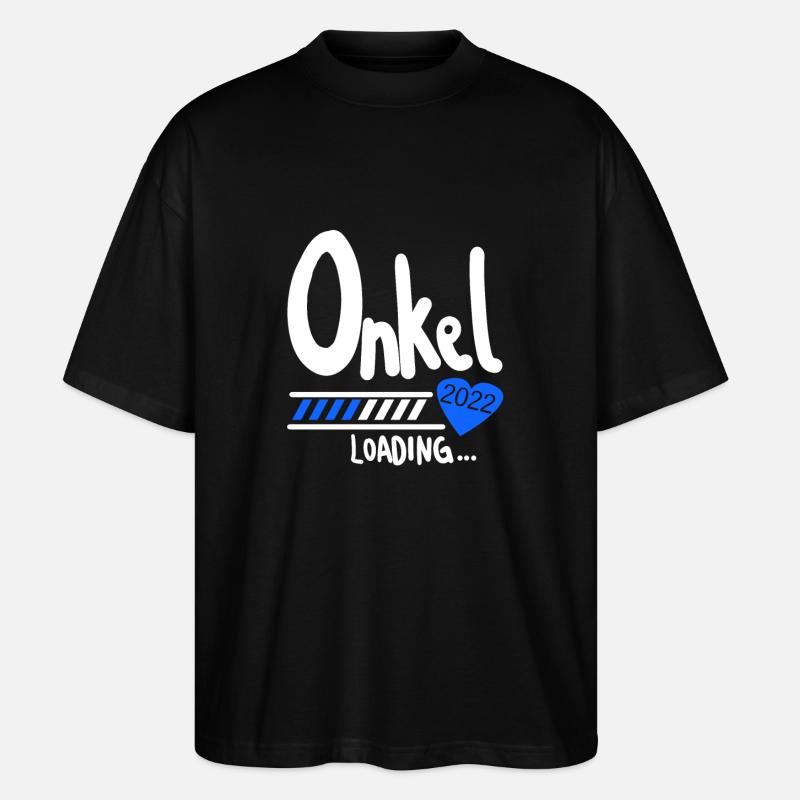 Onkel 2022 loading - Stanley/Stella Oversized Unisex Bio T-Shirt Blaster 2.0 - Schwarz