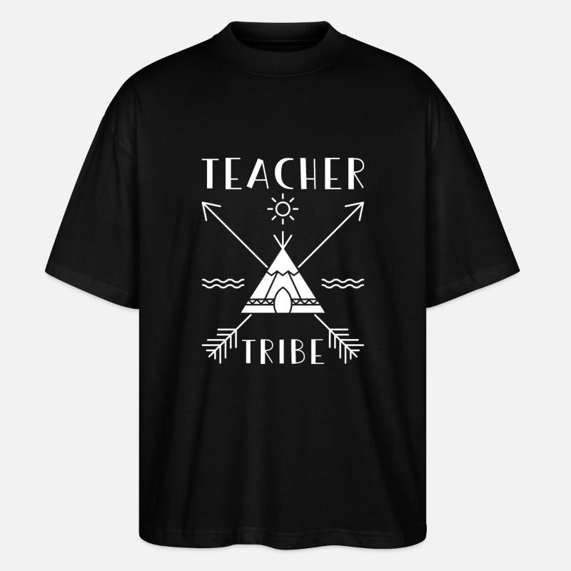 Conception de groupes d’enseignants - T-shirt bio Blaster 2.0 coupe oversize Stanley/Stella Unisexe - noir