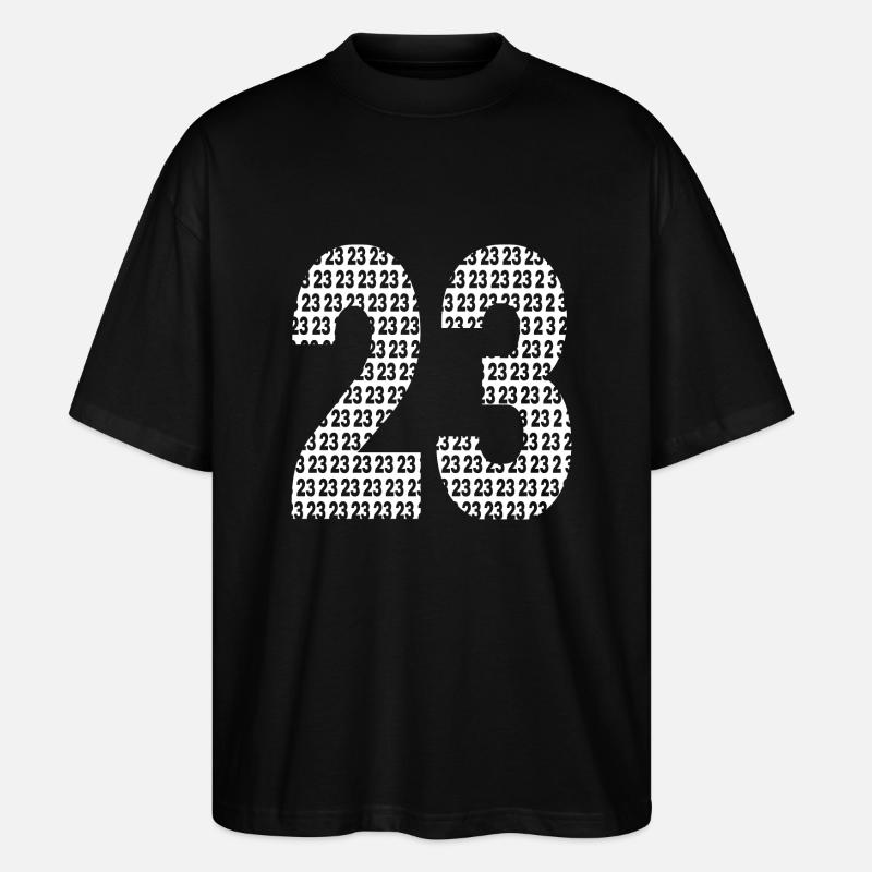 23 Tekno 23 - T-shirt bio Blaster 2.0 coupe oversize Stanley/Stella Unisexe - noir
