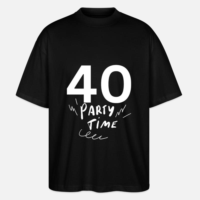 40 - T-shirt bio Blaster 2.0 coupe oversize Stanley/Stella Unisexe - noir