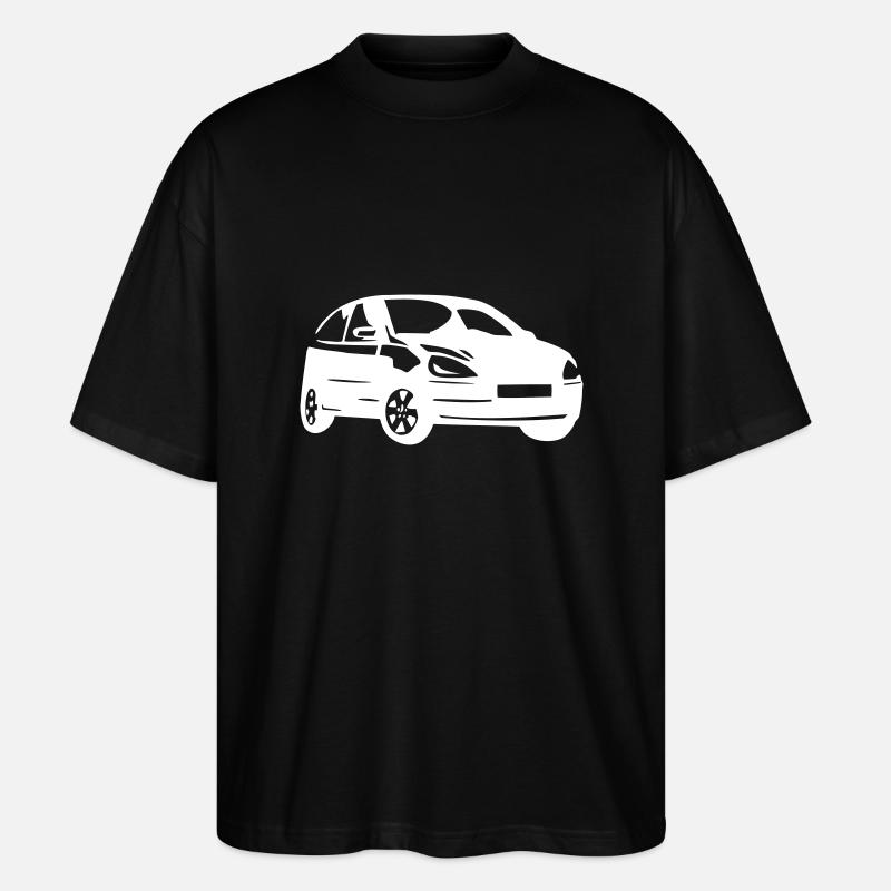 Auto - Stanley/Stella Oversized Unisex Bio T-Shirt Blaster 2.0 - Schwarz