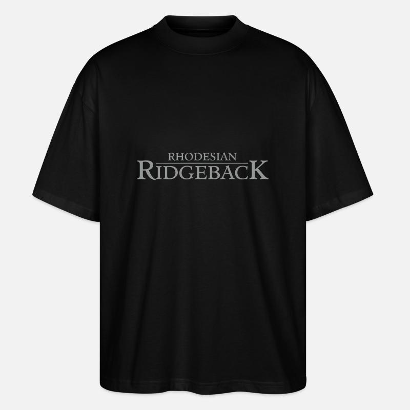 Rhodesian Ridgeback - Stanley/Stella Oversized Unisex Bio T-Shirt Blaster 2.0 - Schwarz