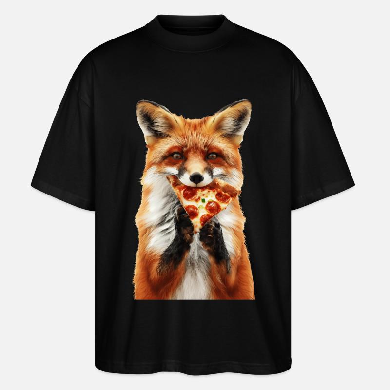 Renard - T-shirt bio Blaster 2.0 coupe oversize Stanley/Stella Unisexe - noir