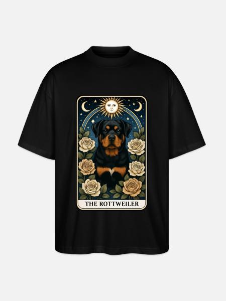 Rottweiler - Stanley/Stella Oversized Unisex Bio T-Shirt Blaster 2.0 - Schwarz