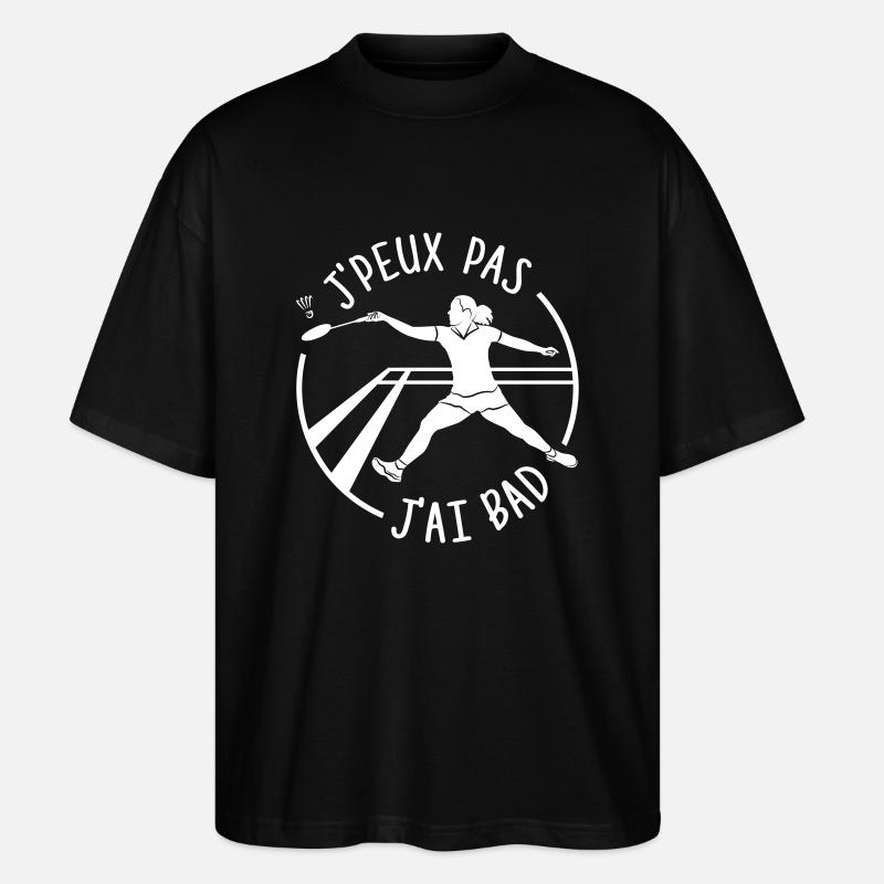CBAD - T-shirt bio Blaster 2.0 coupe oversize Stanley/Stella Unisexe - noir