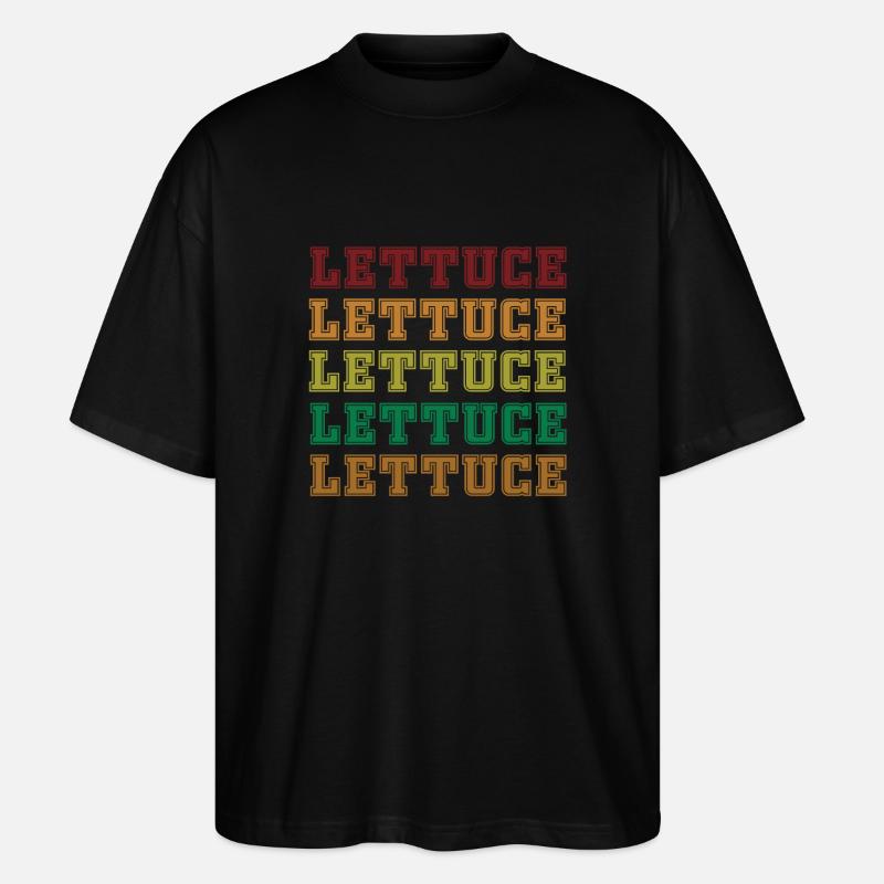 Laitue - T-shirt bio Blaster 2.0 coupe oversize Stanley/Stella Unisexe - noir