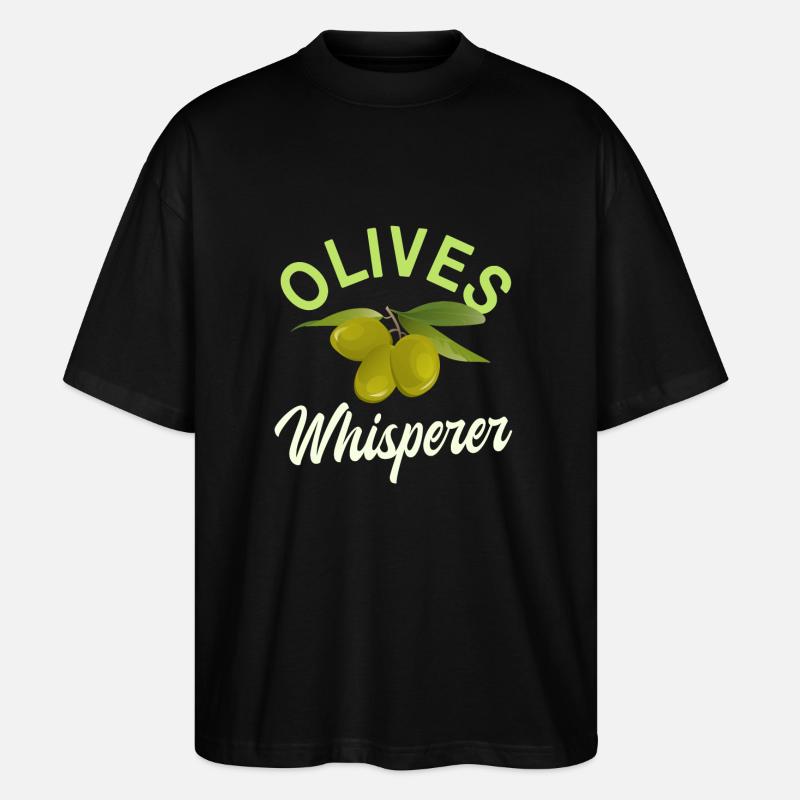 Olive Whisperer - T-shirt bio Blaster 2.0 coupe oversize Stanley/Stella Unisexe - noir