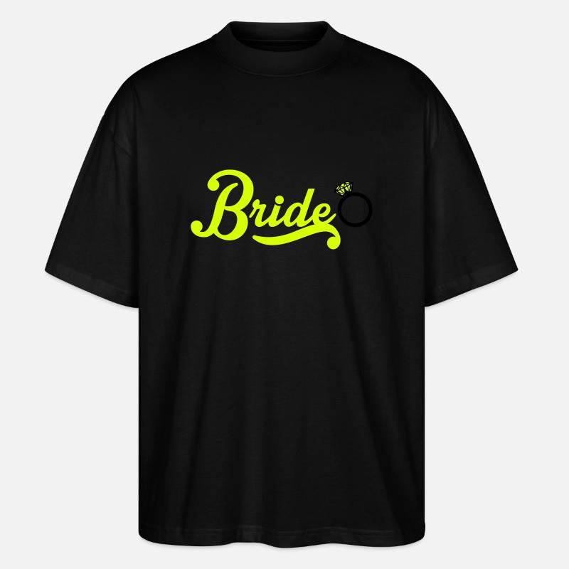 Bride - Stanley/Stella Oversized Unisex Organic T-shirt Blaster 2.0 - black