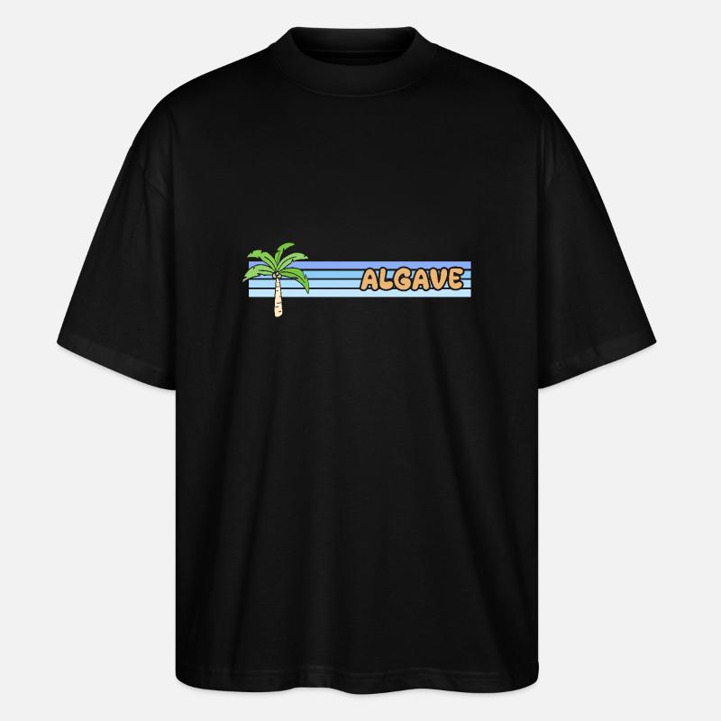 Algave comme jour férié - T-shirt bio Blaster 2.0 coupe oversize Stanley/Stella Unisexe - noir