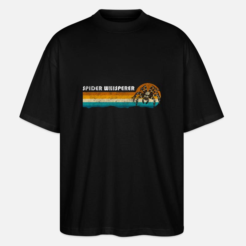 Araignées de compagnie - T-shirt bio Blaster 2.0 coupe oversize Stanley/Stella Unisexe - noir