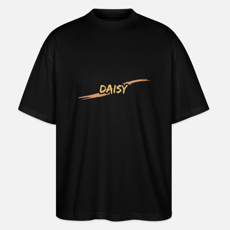 Daisy Daisy - Stanley/Stella Oversized Unisex Bio T-Shirt Blaster 2.0 - Schwarz