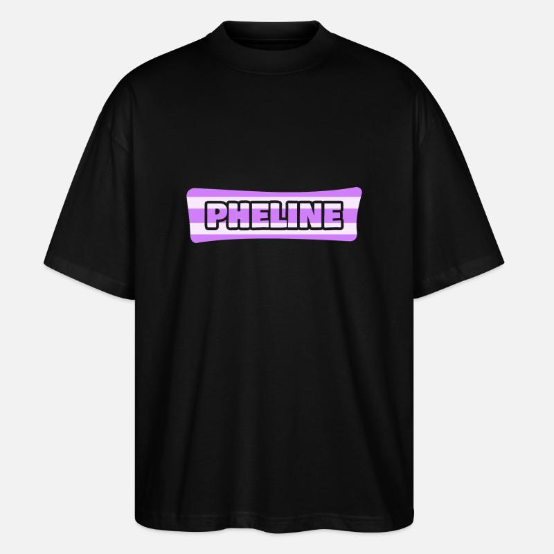 Pheline comme mariage - T-shirt bio Blaster 2.0 coupe oversize Stanley/Stella Unisexe - noir