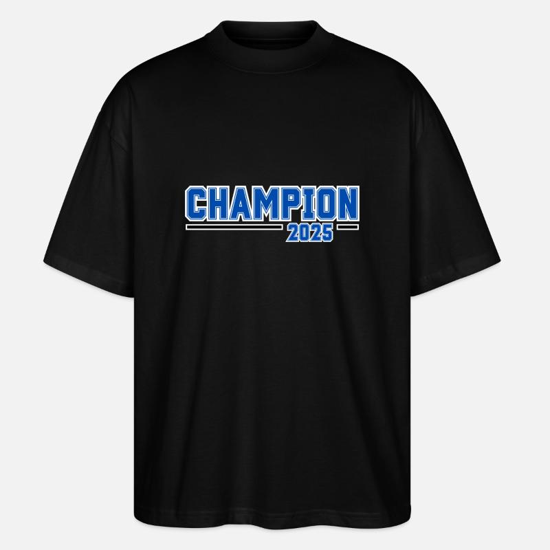 Champion 2025 - Stanley/Stella Oversized Unisex Bio T-Shirt Blaster 2.0 - Schwarz