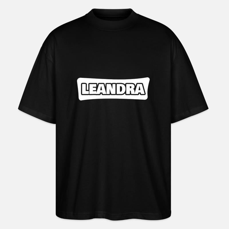 Name: Leandra - Stanley/Stella Oversized Unisex Organic T-shirt Blaster 2.0 - black