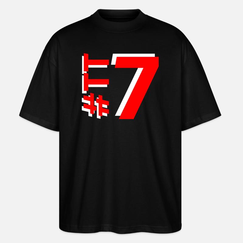 TT7-KARTON - Stanley/Stella Oversized Unisex Bio T-Shirt Blaster 2.0 - Schwarz