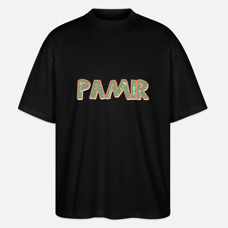 Cadeau pour Pamir - T-shirt bio Blaster 2.0 coupe oversize Stanley/Stella Unisexe - noir