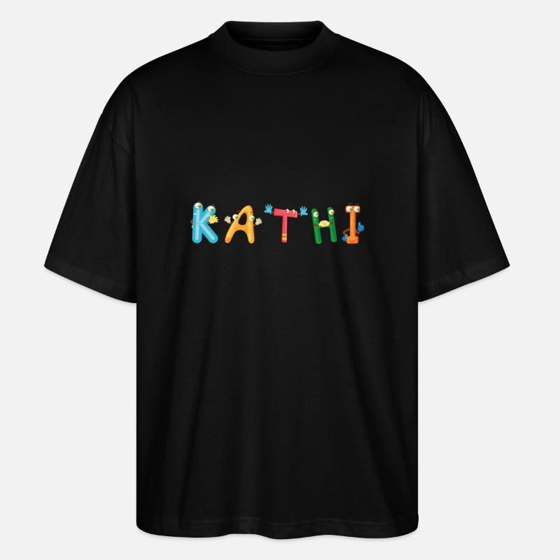 Kathi - Stanley/Stella Oversized Unisex Bio T-Shirt Blaster 2.0 - Schwarz