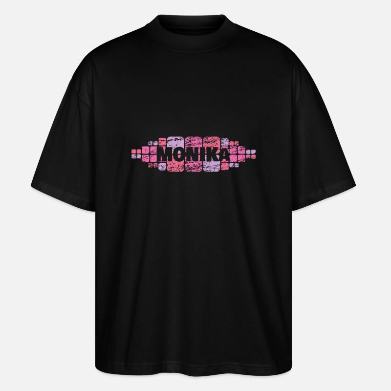 Mutti Monika - Stanley/Stella Oversized Unisex Bio T-Shirt Blaster 2.0 - Schwarz