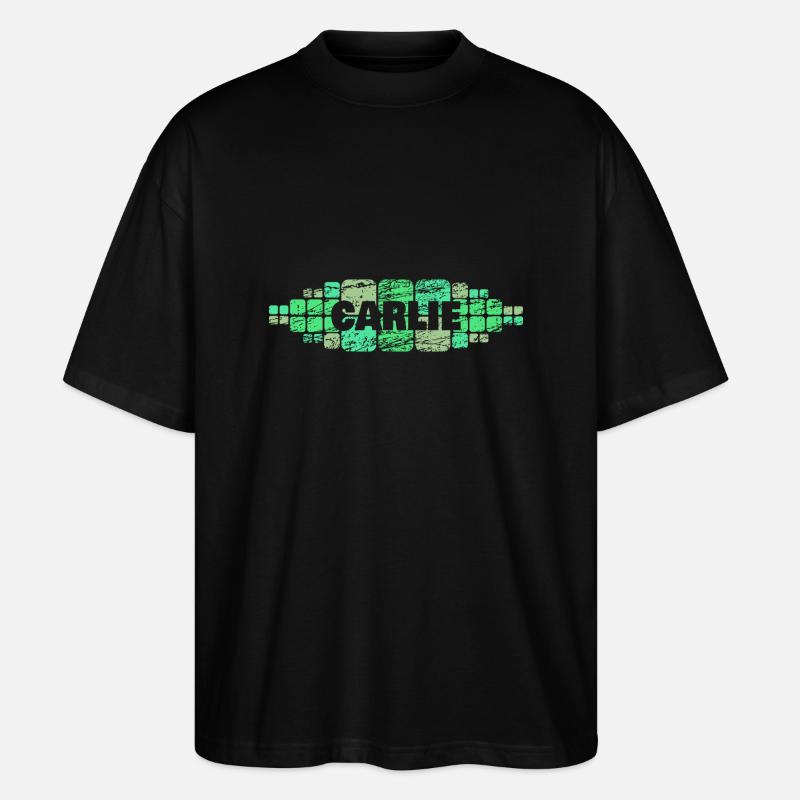 Carlie - Stanley/Stella Oversized Unisex Bio T-Shirt Blaster 2.0 - Schwarz