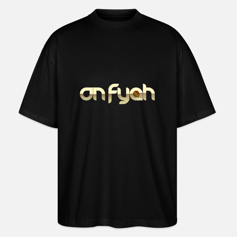 Ridm sur Fyah - T-shirt bio Blaster 2.0 coupe oversize Stanley/Stella Unisexe - noir