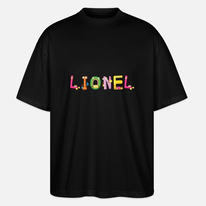 Lionel - Stanley/Stella Oversized Unisex Bio T-Shirt Blaster 2.0 - Schwarz