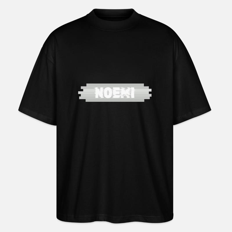 Nom : Noemi - T-shirt bio Blaster 2.0 coupe oversize Stanley/Stella Unisexe - noir