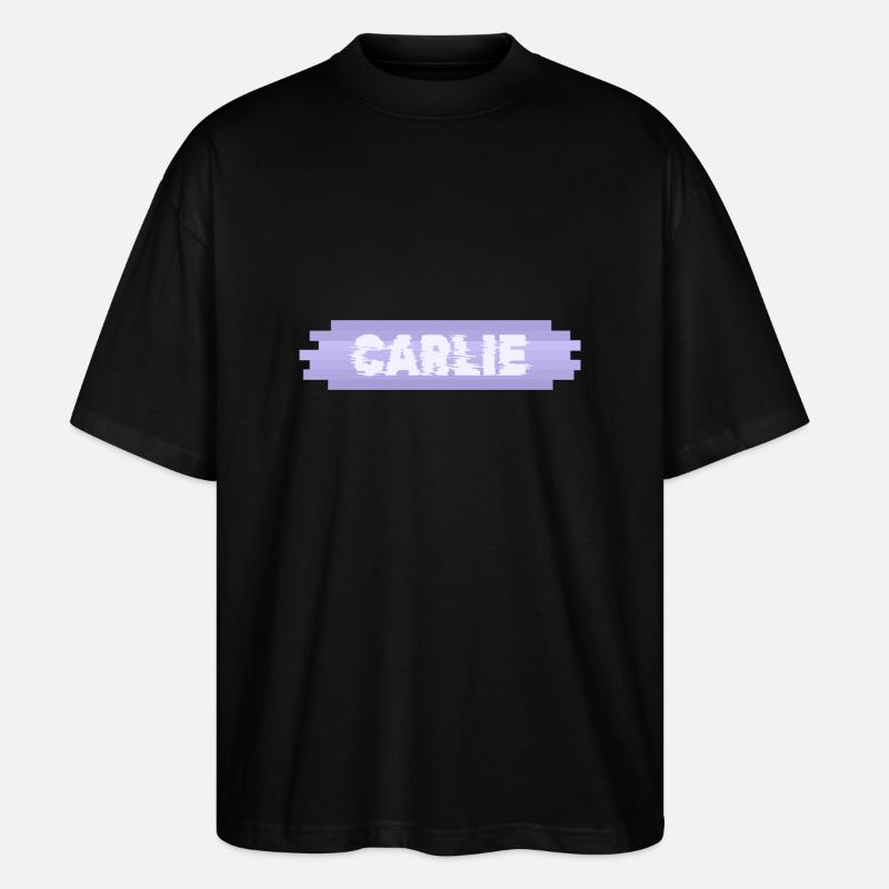 Carlie als Mutter - Stanley/Stella Oversized Unisex Bio T-Shirt Blaster 2.0 - Schwarz