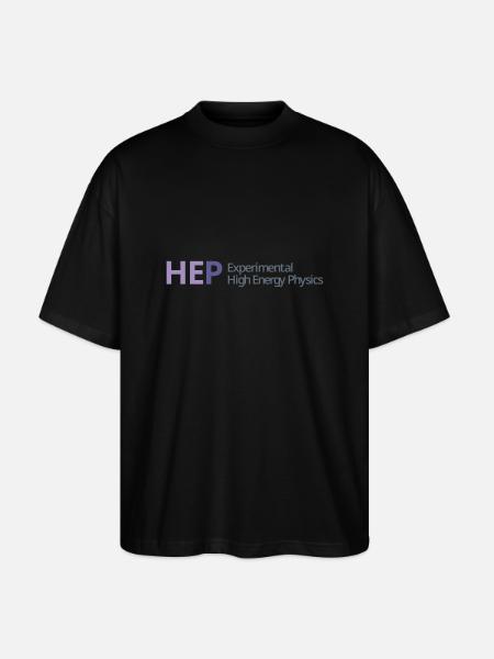 logo HEP - Stanley/Stella Oversized Unisex Bio T-Shirt Blaster 2.0 - Schwarz