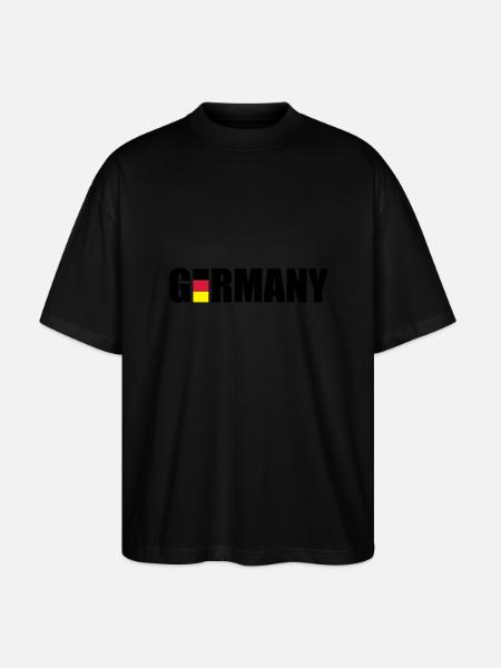 germany_f3 - T-shirt bio Blaster 2.0 coupe oversize Stanley/Stella Unisexe - noir