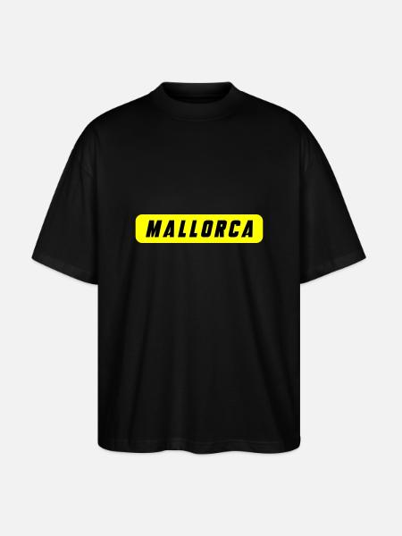Majorca - Stanley/Stella Oversized Unisex Organic T-shirt Blaster 2.0 - black
