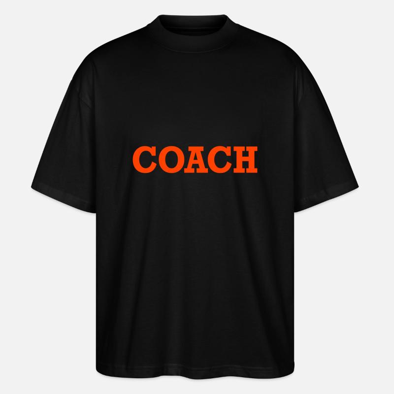 Coach Training Trainer coaching - Stanley/Stella Oversized Unisex Bio T-Shirt Blaster 2.0 - Schwarz