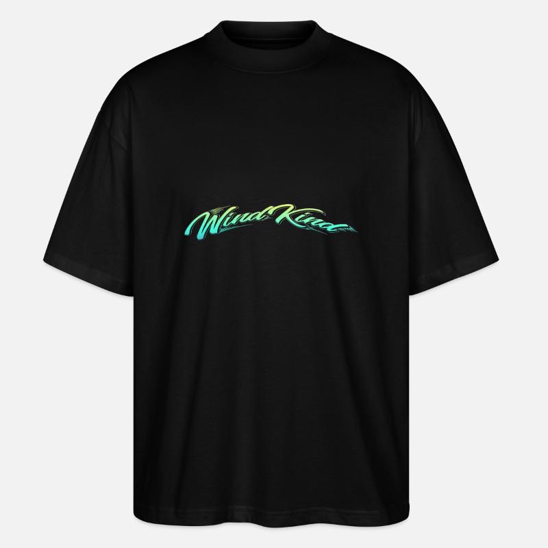 WindKind - Stanley/Stella Oversized Unisex Bio T-Shirt Blaster 2.0 - Schwarz
