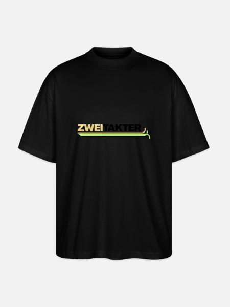 zweitakter_claim - Stanley/Stella Oversized Unisex Bio T-Shirt Blaster 2.0 - Schwarz