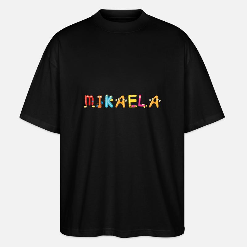 Mikaela - Stanley/Stella Oversized Unisex Bio T-Shirt Blaster 2.0 - Schwarz