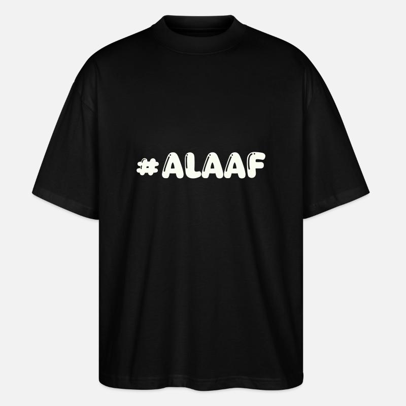 alaaf - T-shirt bio Blaster 2.0 coupe oversize Stanley/Stella Unisexe - noir