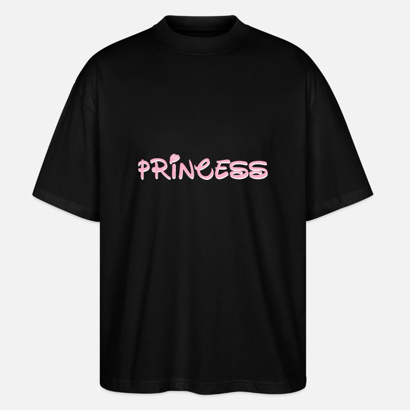 Princesse Deux - T-shirt bio Blaster 2.0 coupe oversize Stanley/Stella Unisexe - noir