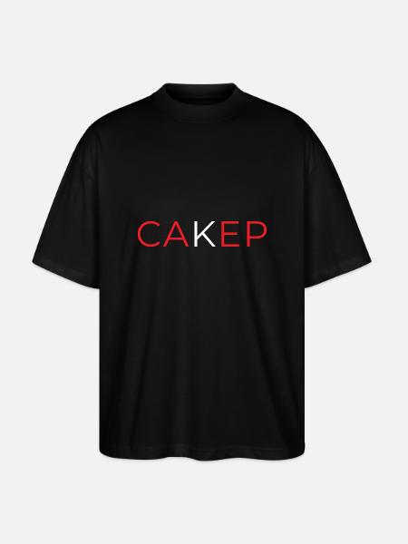 INDONET Cakep - Stanley/Stella Oversized Unisex Organic T-shirt Blaster 2.0 - black