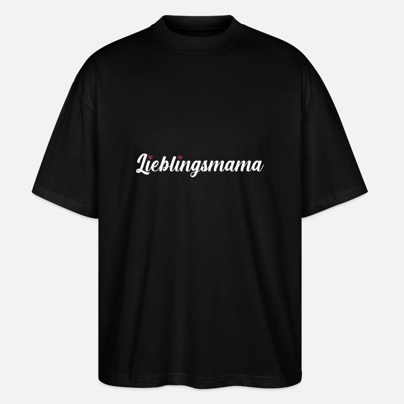 Maman Meilleure Maman - T-shirt bio Blaster 2.0 coupe oversize Stanley/Stella Unisexe - noir