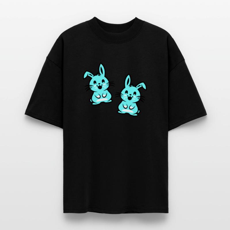 Easter Bunny Easter Stanley/Stella Oversized Unisex Organic T-shirt Blaster 2.0