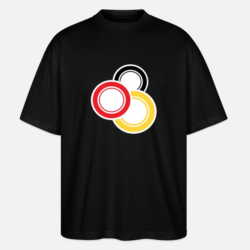 DL4 - Stanley/Stella Oversized Unisex Bio T-Shirt Blaster 2.0 - Schwarz
