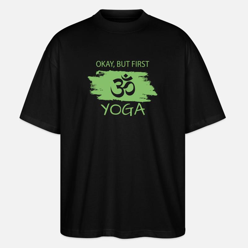Yoga - Stanley/Stella Oversized Unisex Bio T-Shirt Blaster 2.0 - Schwarz