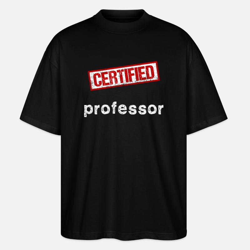Professor - Stanley/Stella Oversize Unisex Øko T-shirt Blaster 2.0 - sort