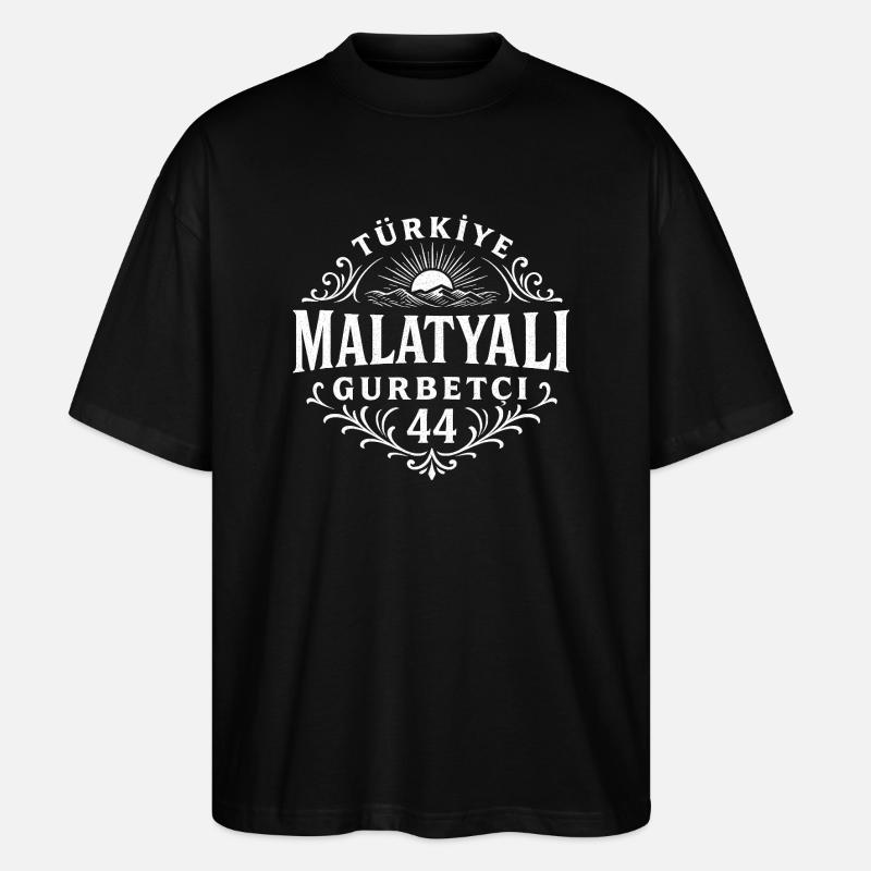 Malatya - Stanley/Stella Oversized Unisex Bio T-Shirt Blaster 2.0 - Schwarz