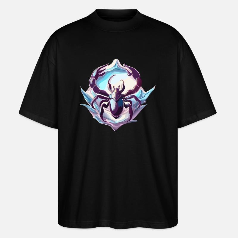 Chrom Skorpion - Stanley/Stella Oversized Unisex Bio T-Shirt Blaster 2.0 - Schwarz