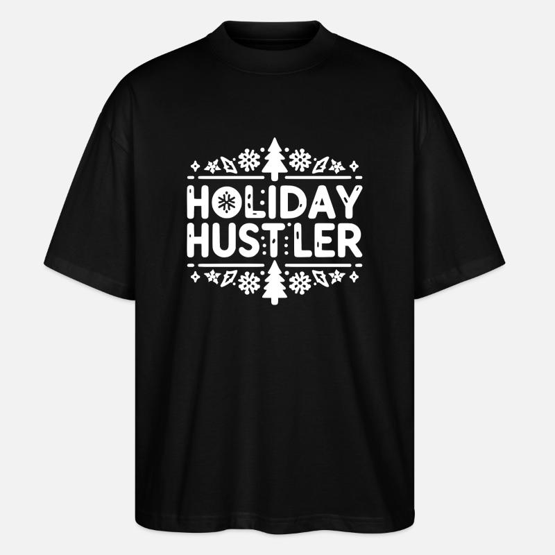Arnaqueur de vacances - T-shirt bio Blaster 2.0 coupe oversize Stanley/Stella Unisexe - noir