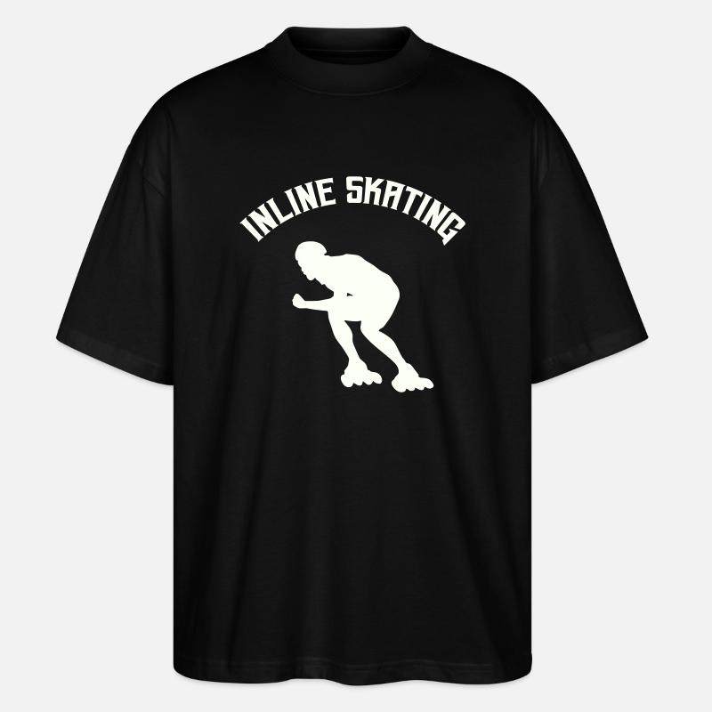 Inline Skating - Stanley/Stella Oversized Unisex Organic T-shirt Blaster 2.0 - black