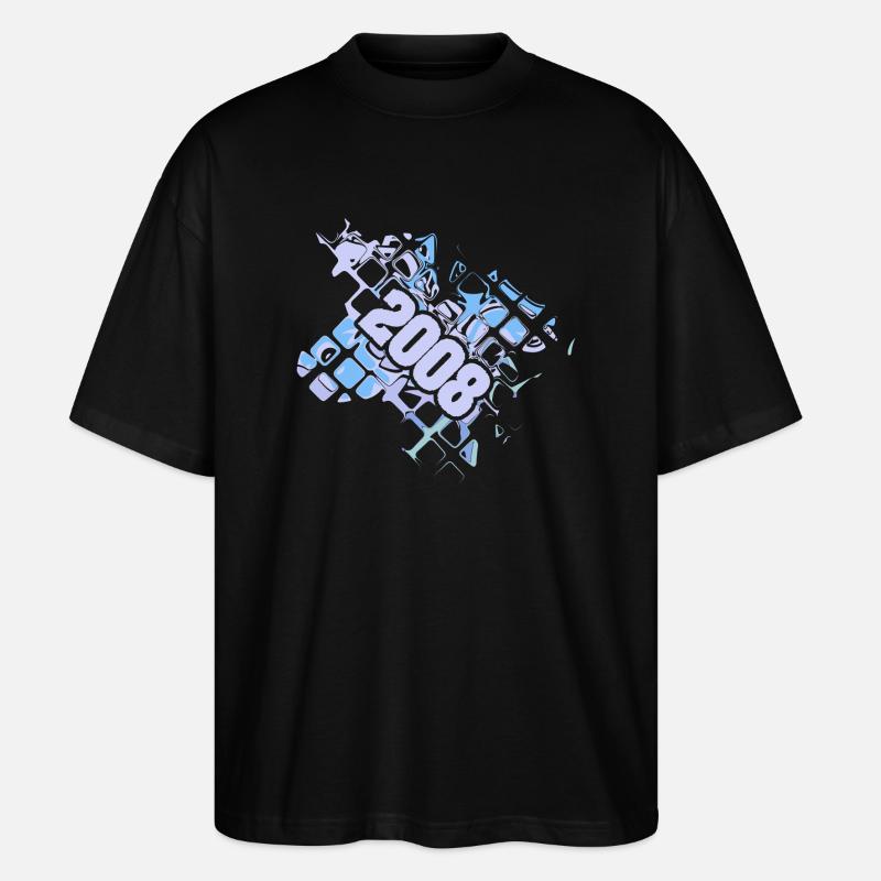 Computer 2008 - Stanley/Stella Oversized Unisex Bio T-Shirt Blaster 2.0 - Schwarz