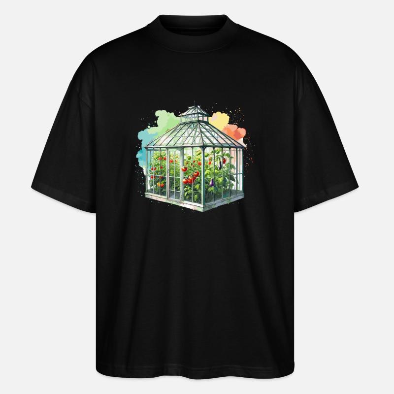 Serre de rêve #1 - T-shirt bio Blaster 2.0 coupe oversize Stanley/Stella Unisexe - noir